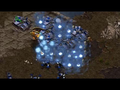 Bisu (P) v Sharp (T) on Fighting Spirit - StarCraft - Brood War REMASTERED