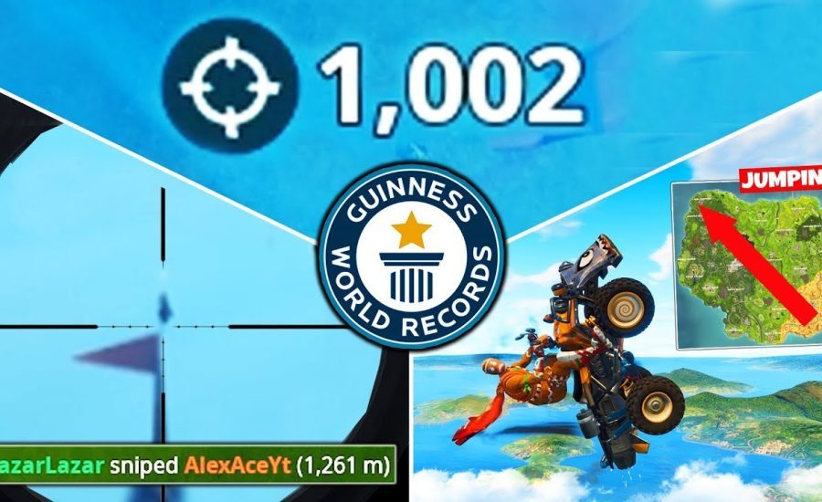 Breaking EVERY FORTNITE WORLD RECORD