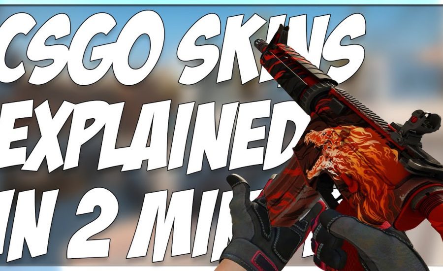 CSGO SKINS EXPLAINED IN 2 MINUTES!! (SIMPLE VERSION)