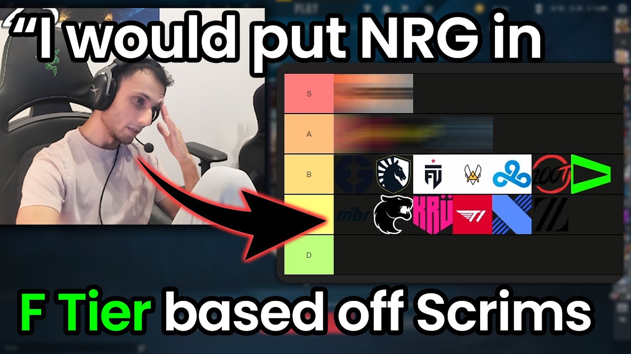 FNS Drops The Hottest Most Controversial VCT Tier List(Must Watch)