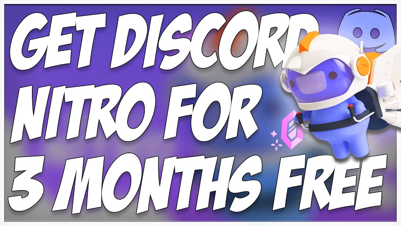 GET DISCORD NITRO FREE FOR 3 MONTHS!!! | LIMITED TIME OFFER