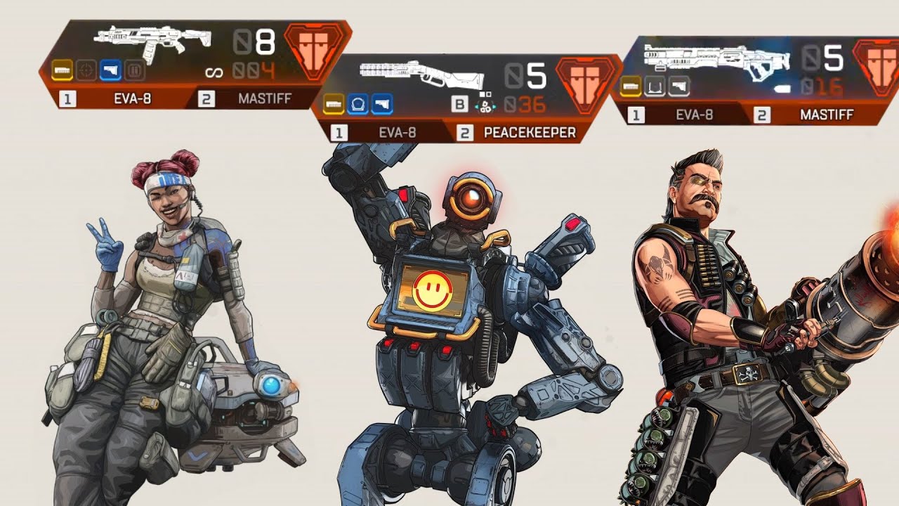 GOLD Shotgun Bolt Gang is OP in Apex Legends