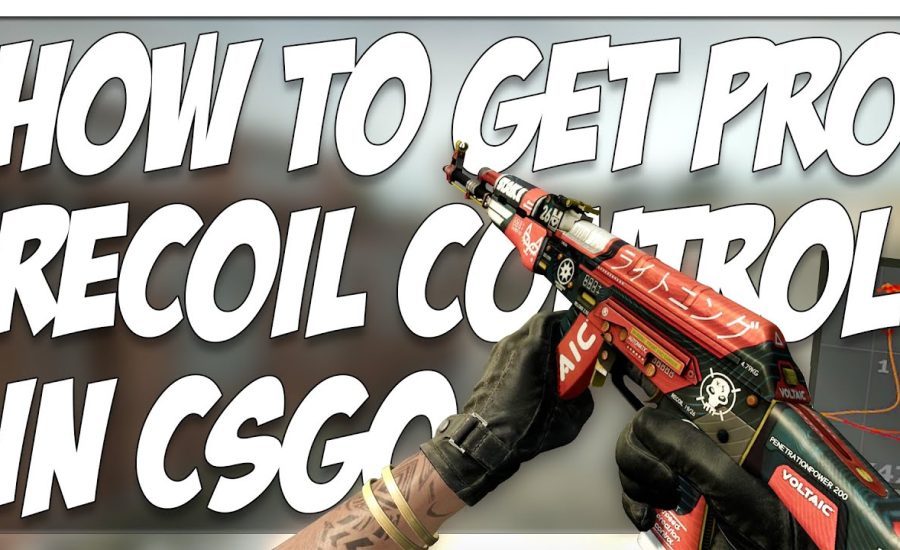 HOW TO PRACTICE AND GET PRO RECOIL CONTROL IN CSGO!!