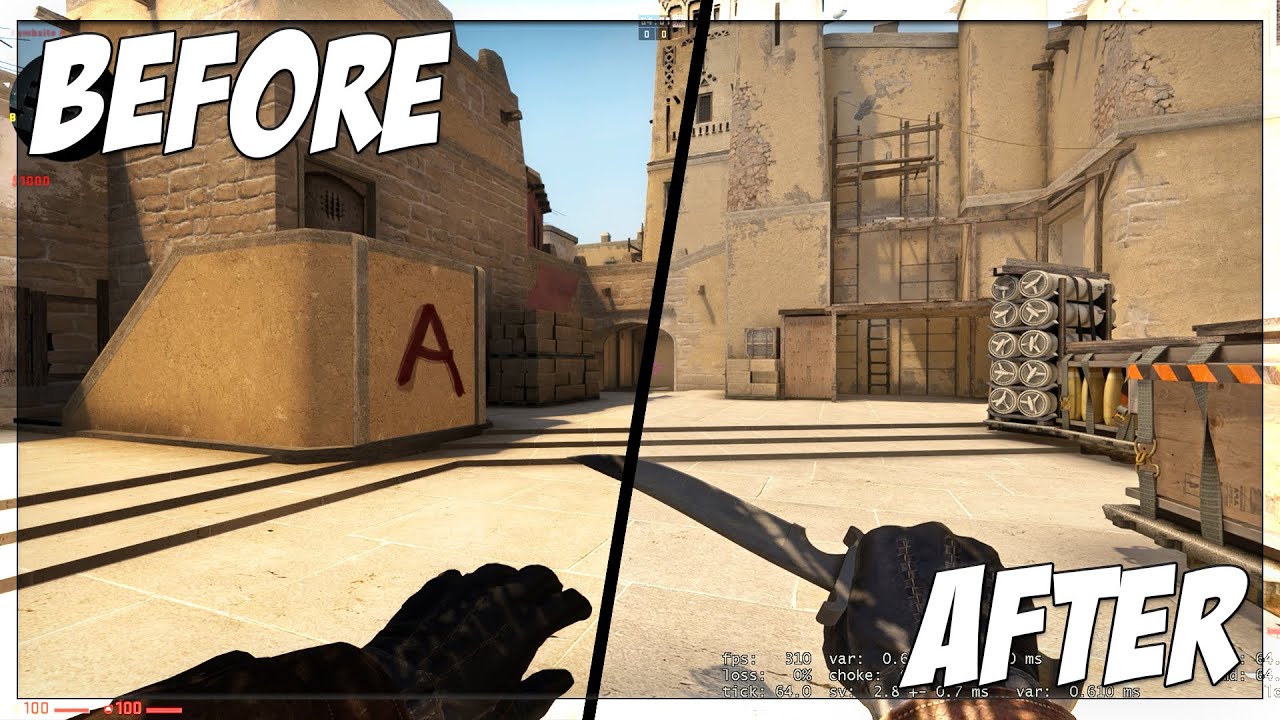 HOW TO SEE PLAYERS THROUGH SHADOWS BETTER IN CSGO 2020!! (MASSIVE IN-GAME ADVANTAGE)