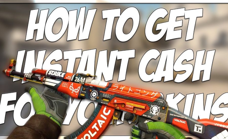 HOW TO SELL YOUR CSGO SKINS FOR INSTANT CASH IN 2021!!