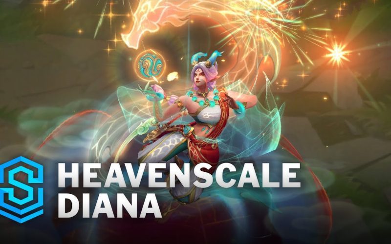 Heavenscale Diana Skin Spotlight - Pre-Release - PBE Preview - League of Legends
