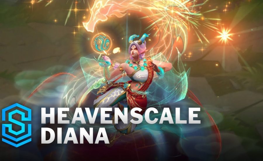 Heavenscale Diana Skin Spotlight - Pre-Release - PBE Preview - League of Legends