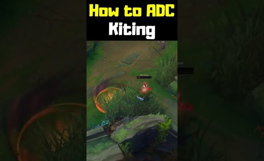 How to ADC Kiting - League of Legends #shorts
