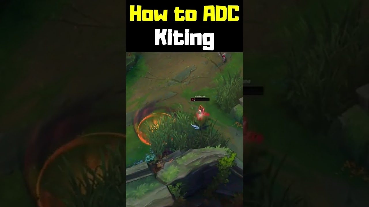 How to ADC Kiting - League of Legends #shorts