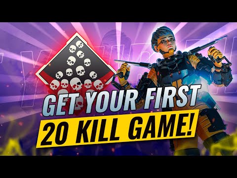 How to PUBSTOMP Like a PRO! [20 kill badge] (Apex Legends)