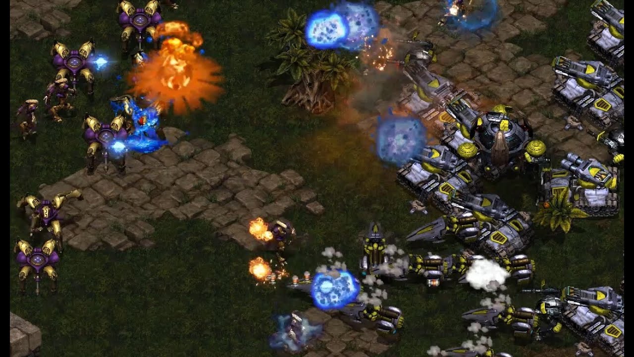 IdrA (T) v Kr (P) on Fighting Spirit - StarCraft - Brood War