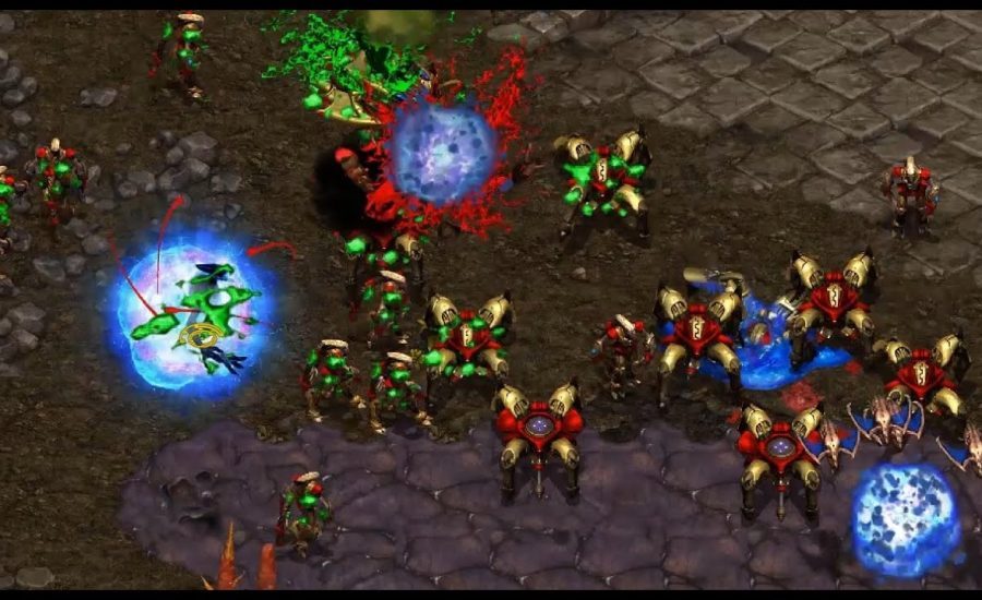 Killer (Z) v JangBi (P) on Fighting Spirit - StarCraft - Brood War REMASTERED