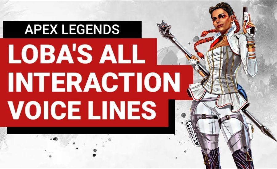 Loba Interaction Voice line | Loba Interactions | Apex Legends