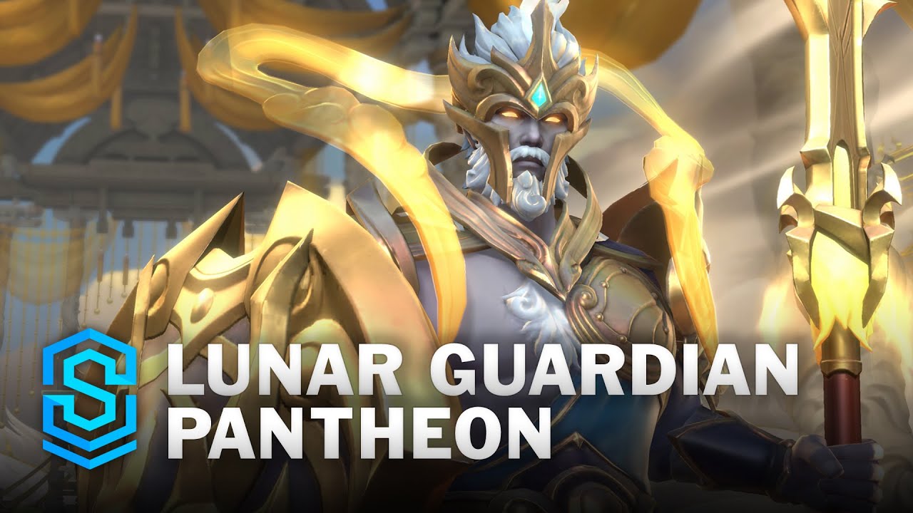 Lunar Guardian Pantheon Wild Rift Skin Spotlight