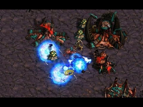 Mamon (Z) v tjd (P) on Destination - StarCraft  - Brood War REMASTERED 2019