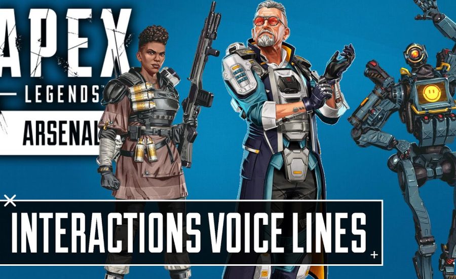 NEW All Ballistic Interactions Voice Lines - Apex Legends