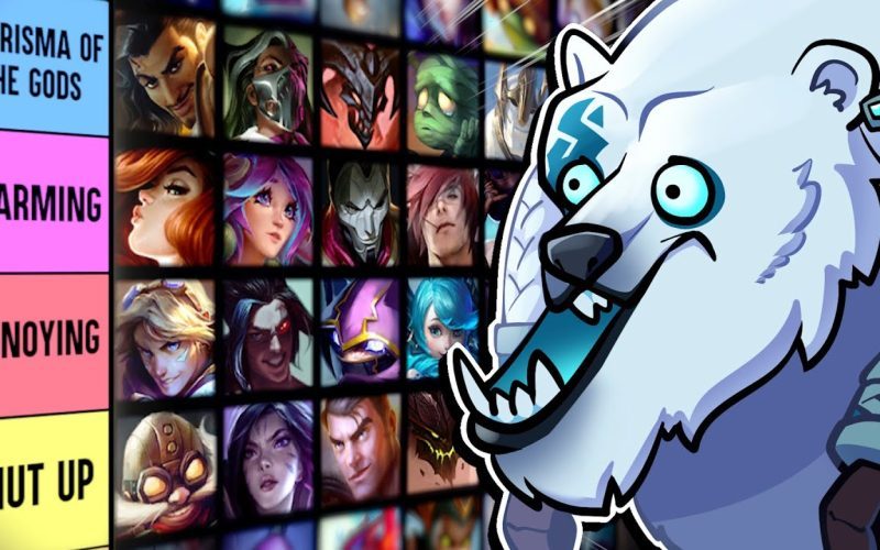 Ranking Every League of Legends Champion based on their PERSONALITY
