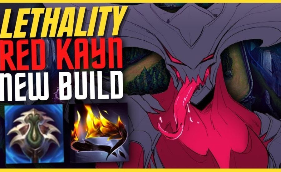 SEASON 14 LETHALITY RED KAYN NEW BUILD PATH - League of Legends
