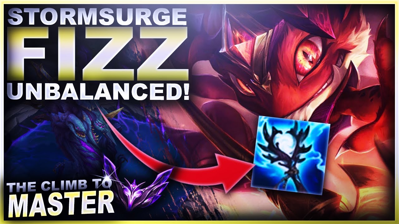 STORMSURGE FIZZ IS COMPLETELY UNBALANCED, THEY MADE A MISTAKE! | League of Legends