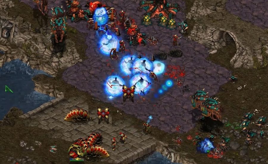 Sea (Z) v |||||||||||| (P) on Fighting Spirit - StarCraft  - Brood War REMASTERED