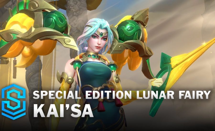 Special Edition Lunar Fairy Kai'Sa Wild Rift Skin Spotlight