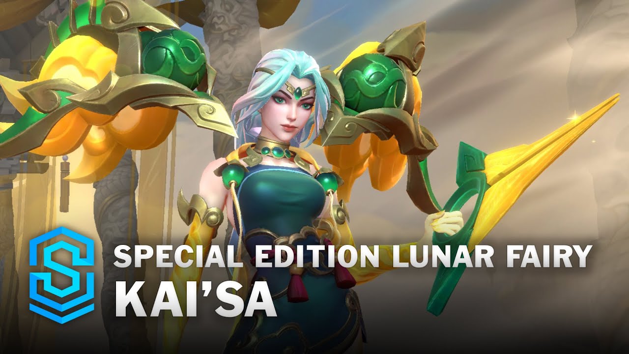 Special Edition Lunar Fairy Kai'Sa Wild Rift Skin Spotlight