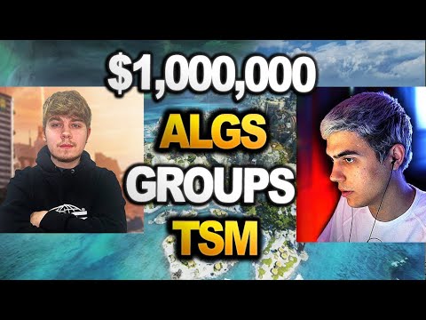 TSM Imperialhal team in $1,000,000 ALGS GROUPS...  SWEETDREAMS WATCH PARTY  GAME 2 ( apex legends )