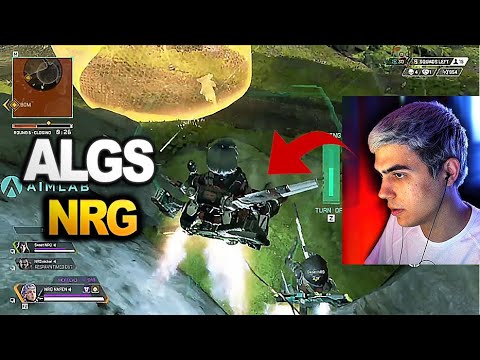 TSM Imperialhal watches NRG Team play in amazement !! I HAL ALGS  WATCH PARTY ( apex legends )