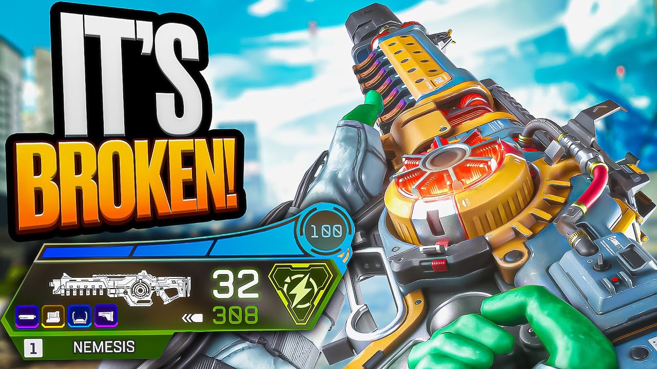 The New Gun NEMISIS is BROKEN! (Apex Legends)