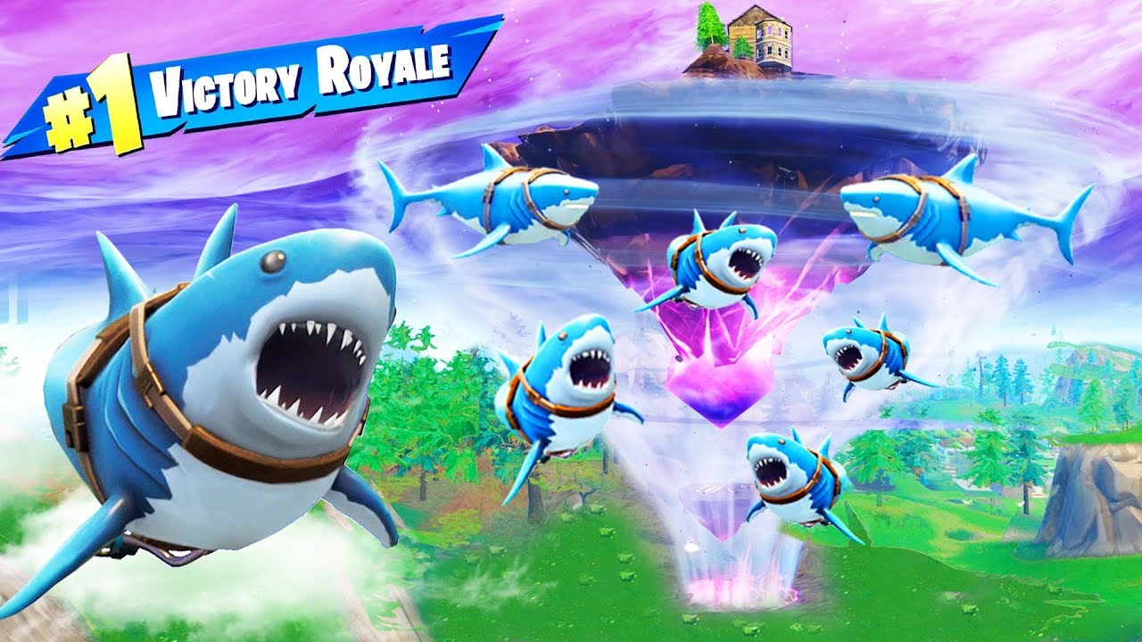 The SHARKNADO in Fortnite Battle Royale