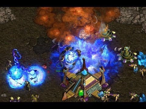 Yoda (Z) v Funny (P) on Fighting Spirit - StarCraft  - Brood War REMASTERED 2019