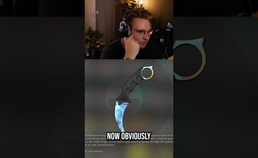 he opened an EXTREMELY RARE knife...