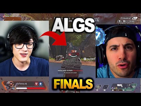 iiTzTimmy shows How to use the WINGMAN ( 1vs 3 ) in algs finals tournament !! ( apex legends )