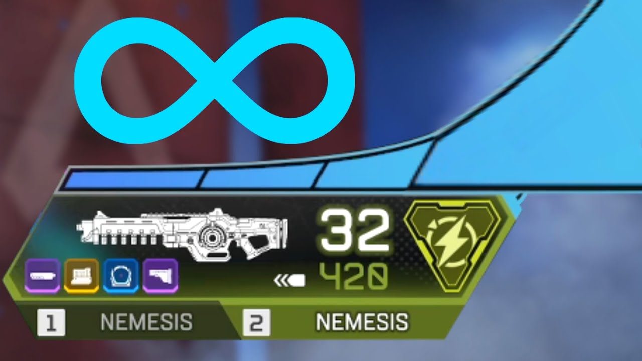 nemesis with infinity charge is really really really good guys in apex legends