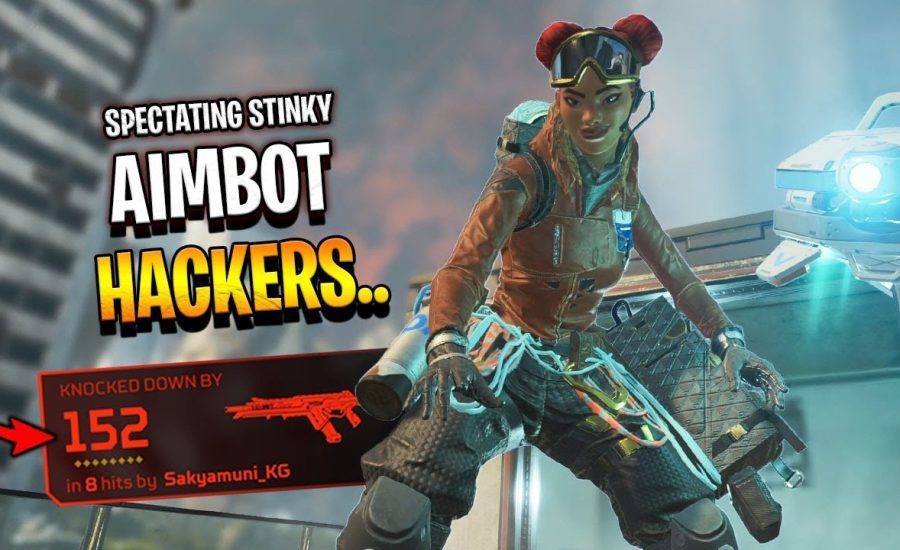 spectating a HACKER with an aimbot.. AGAIN - Apex Legends