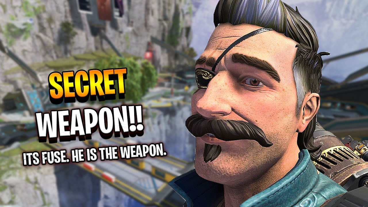 the ranked SECRET weapon no one expects.. (its Fuse. He is the weapon) - Apex Legends