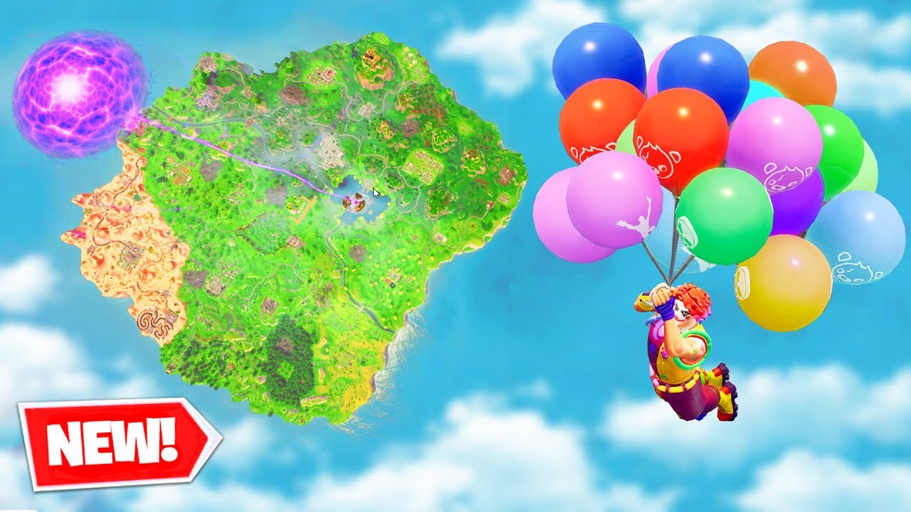 wtf happened to FORTNITE (new balloons)