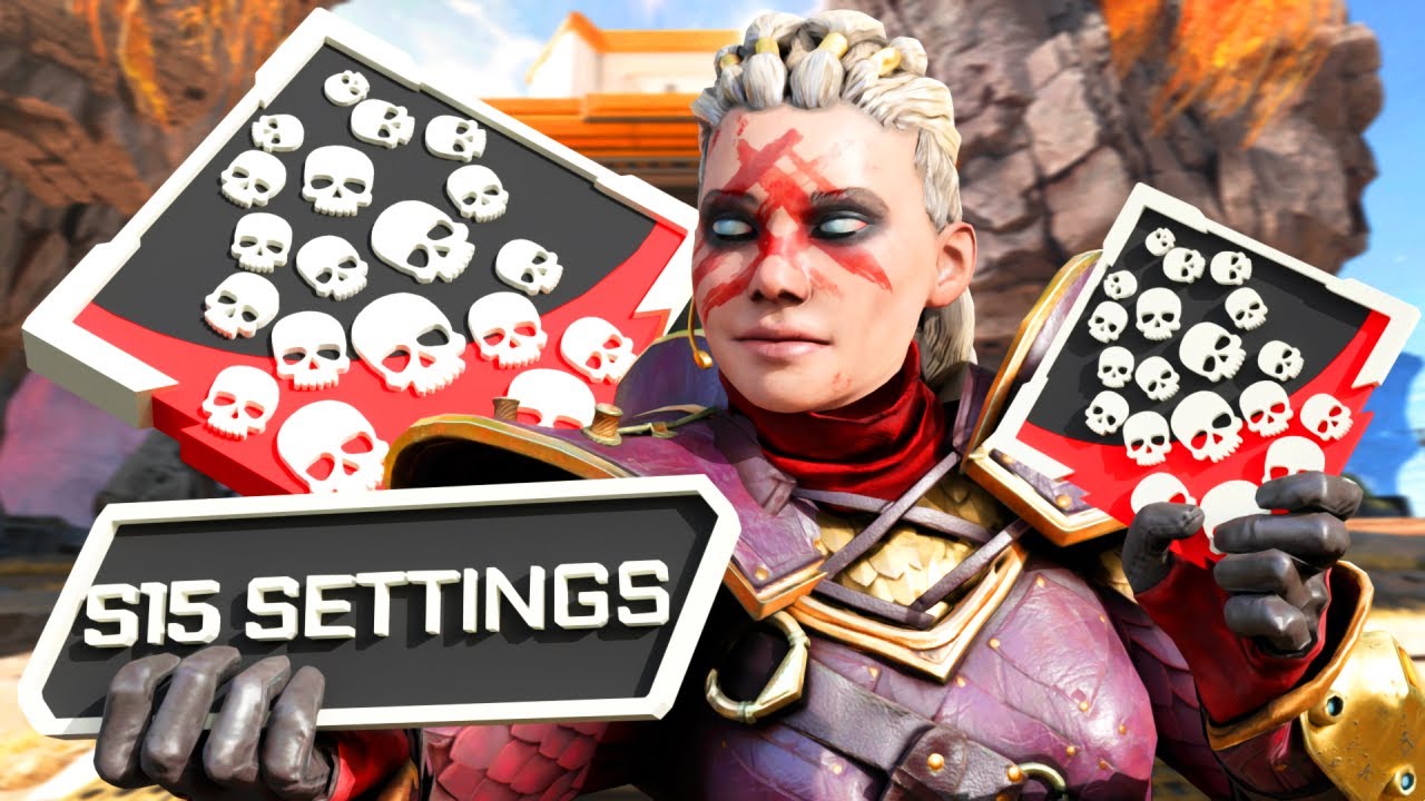 23 KILLS and 4K BEST SETTINGS SEASON 15 BEST SETTINGS Apex Legends Gameplay