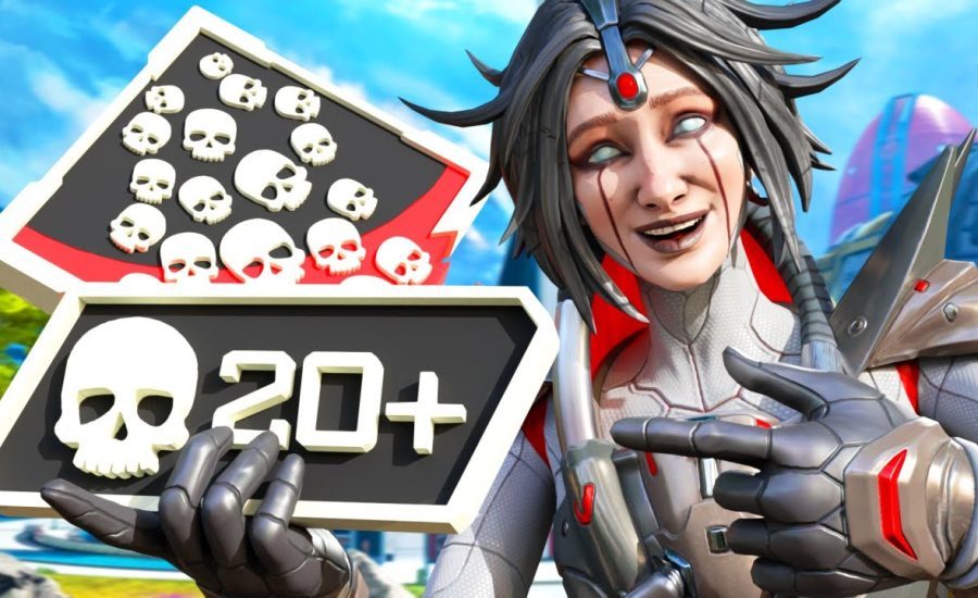 AMAZING Game 26 KILLS and 5,000 Damage Horizon Apex Legends Gameplay Season 15