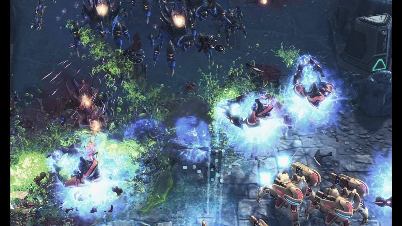 Bly (Z) v Has (P) on Simulacrum - StarCraft 2 - Legacy of the Void 2020