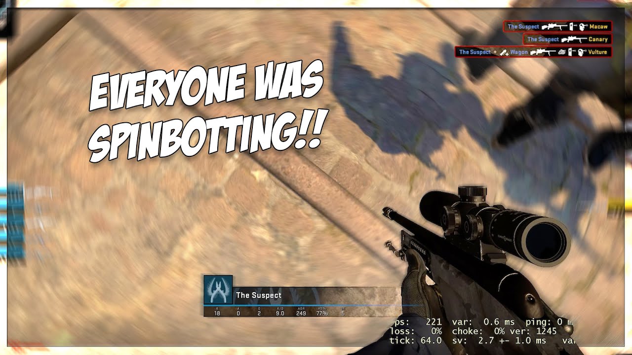 EVERY SINGLE PERSON WAS SPINBOTTING!! | CSGO OVERWATCH