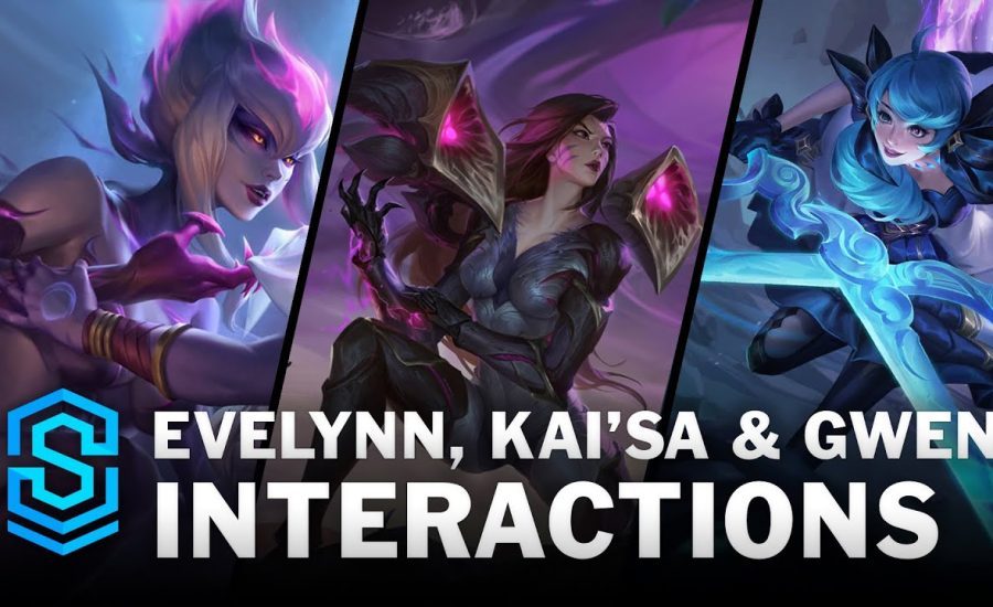 Evelynn, Kai'Sa and Gwen - Card Special Interactions | Legends of Runeterra