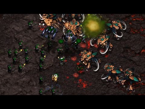 Flash (T) v Terror (Z) on Outsider - StarCraft - Brood War REMASTERED