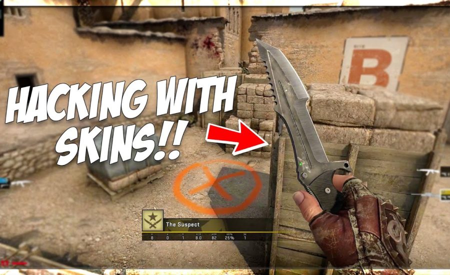 HE WAS HACKING WITH SKINS?! | CSGO OVERWATCH