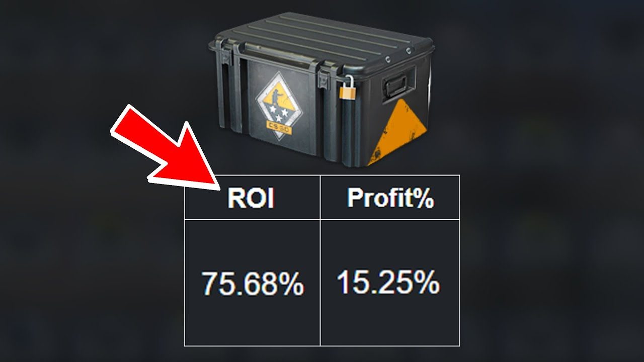HOW TO CHECK CSGO CASE ROI AND PROFIT CHANCE!!