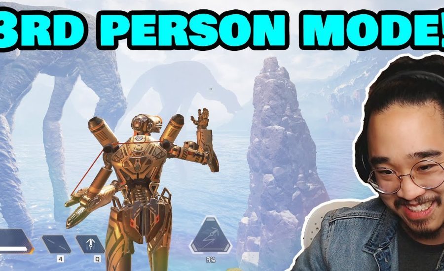 I PLAYED APEX IN 3RD PERSON!! (Apex Legends Easter Egg)