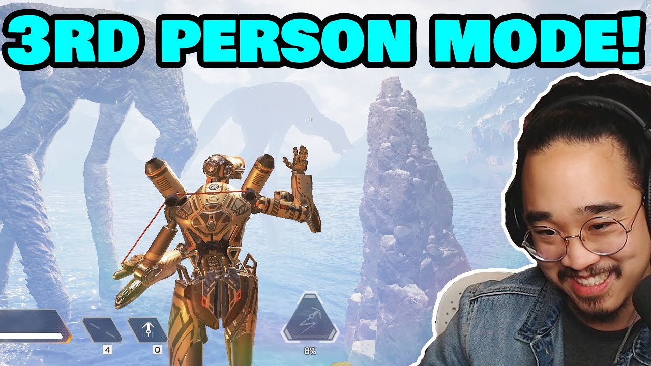 I PLAYED APEX IN 3RD PERSON!! (Apex Legends Easter Egg)