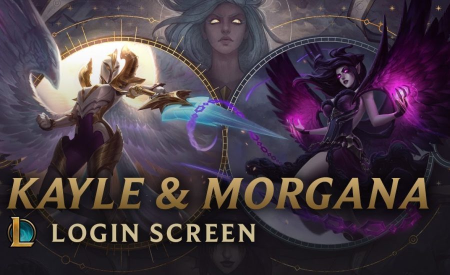 Kayle & Morgana, the Righteous & the Fallen | Login Screen - League of Legends