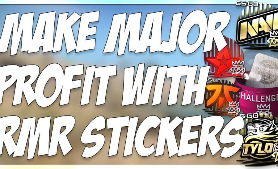 MAKE MAJOR PROFIT WITH RMR STICKER CAPSULES!! | CSGO INVESTING