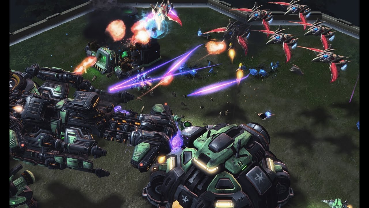 MONOBATTLE - Battlecruisers, Thors, Immortals, Phoenix, Lurkers - StarCraft 2 -  2020